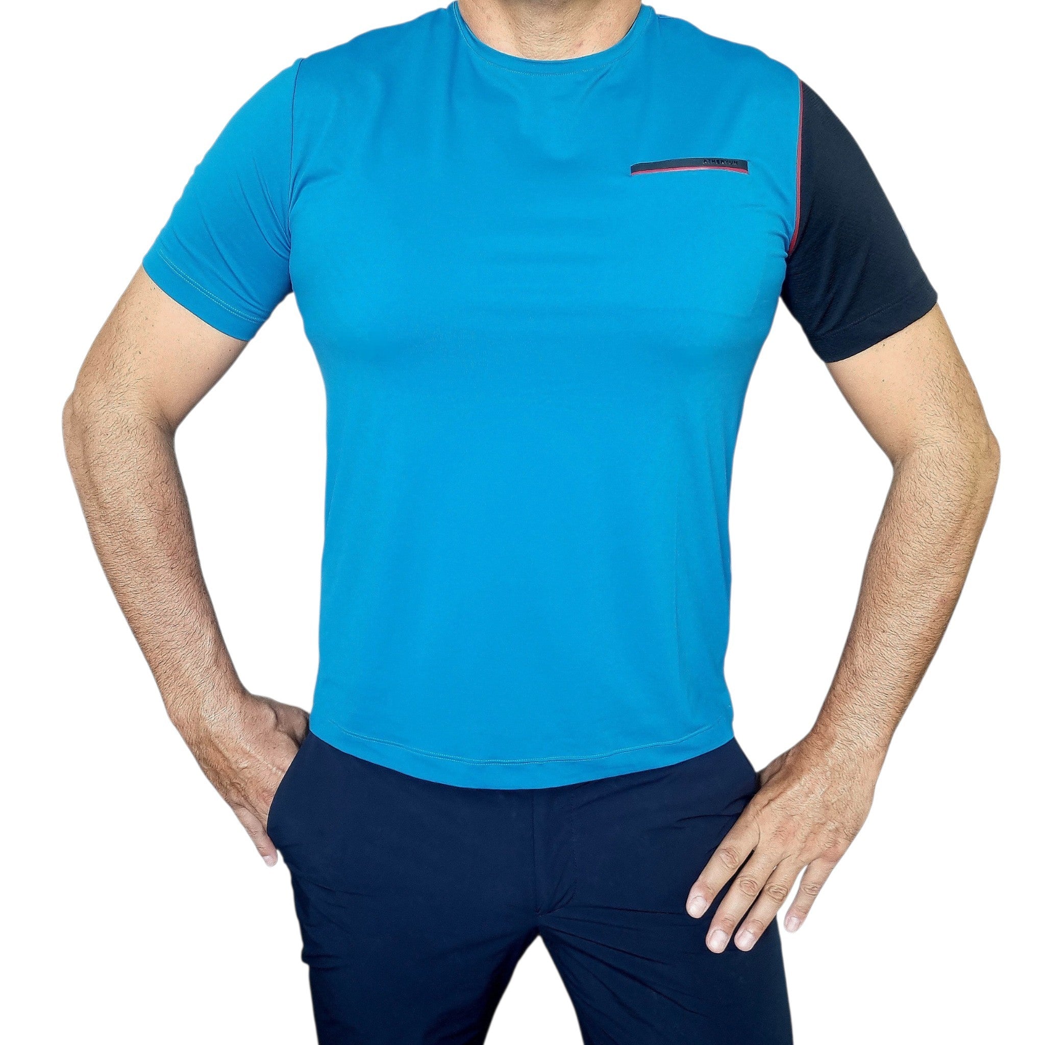T-Shirt Manica Corta con Taschino